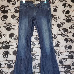 RADCLIFFE LONDON FLARE LEG JEANS